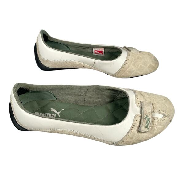 Vintage Y2K PUMA Womens Ballet Flats size 5.5 Shoes - Picture 2 of 10